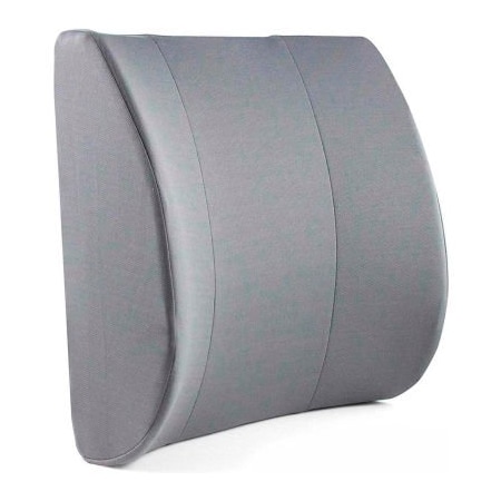 Healthsmart DMI Relax-a-Bac Lumbar Back Cushion with Insert and Strap, Gray 555-7302-0300